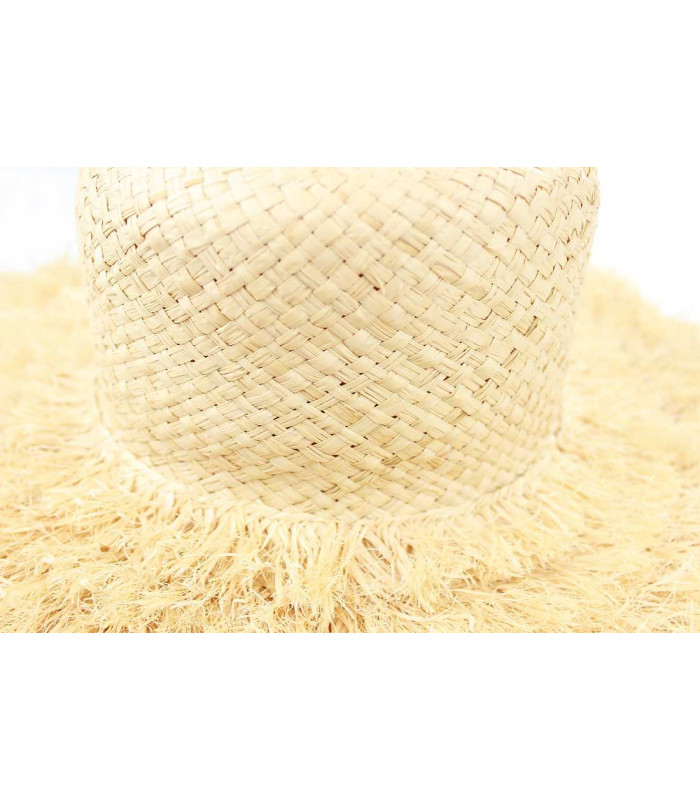 CAPELINA DE RAFIA NATURAL "ZEUS"