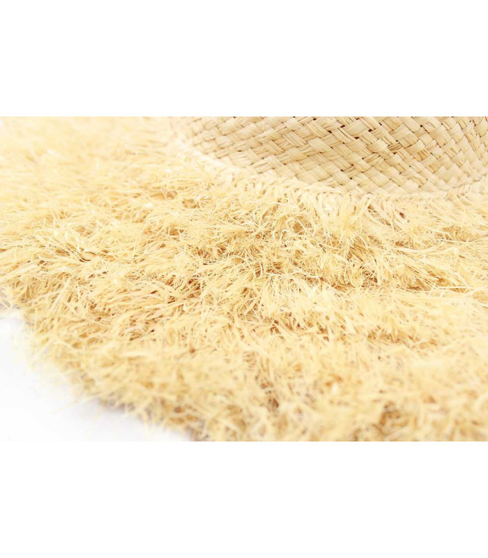 CAPELINA DE RAFIA NATURAL "ZEUS"