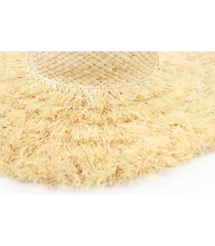 CAPELINA DE RAFIA NATURAL "ZEUS"