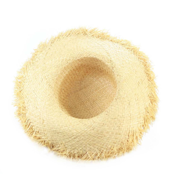 CAPELINA DE RAFIA NATURAL "ZEUS"