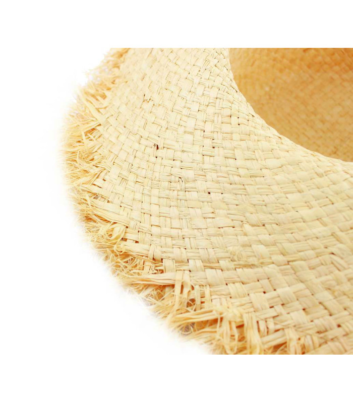 CAPELINA DE RAFIA NATURAL "ZEUS"
