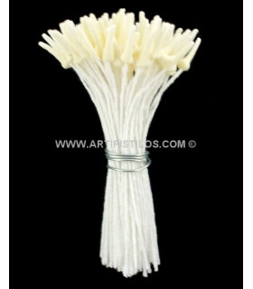 Pistilo Punta De Lanza Marfil 8 Cms. De Alto. Cabeza 1 Cm. X 3 Mm. - colores para