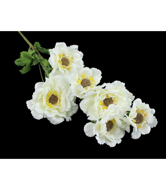 TALLO DE 6 FLORES "ZINNIA"