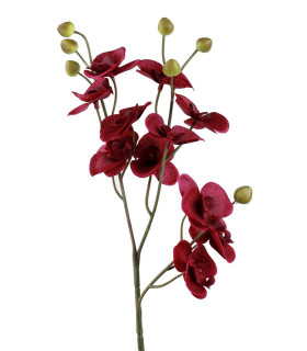 Orquidea De Tela "mini" - 11 Flores Buganvilla - tocados para
