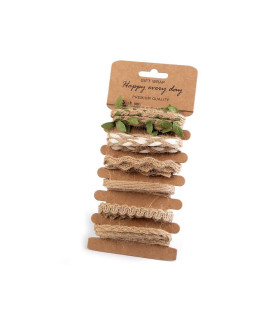 JUTE RIBBON SET