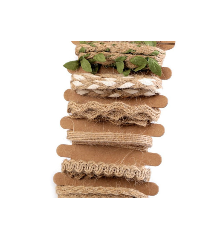 JUTE RIBBON SET