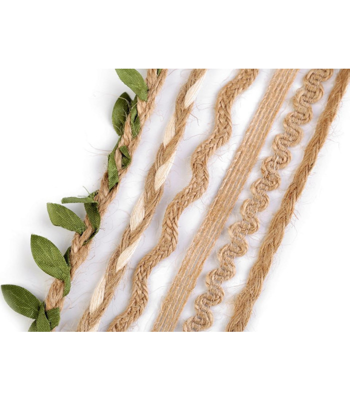 JUTE RIBBON SET