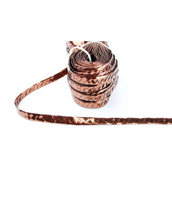 MILAR MILLINERY / Metallic synthetic Braid