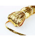 MILAR MILLINERY / Metallic synthetic Braid