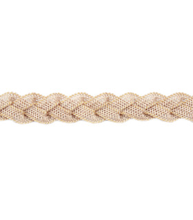 Pedaline / Paja Trenzada Semi-sintética Largo: 1 M. - Ancho: 1,8 Cms. Natural Mate - tocados para