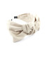 SATIN HEADBAND "CARONTE"