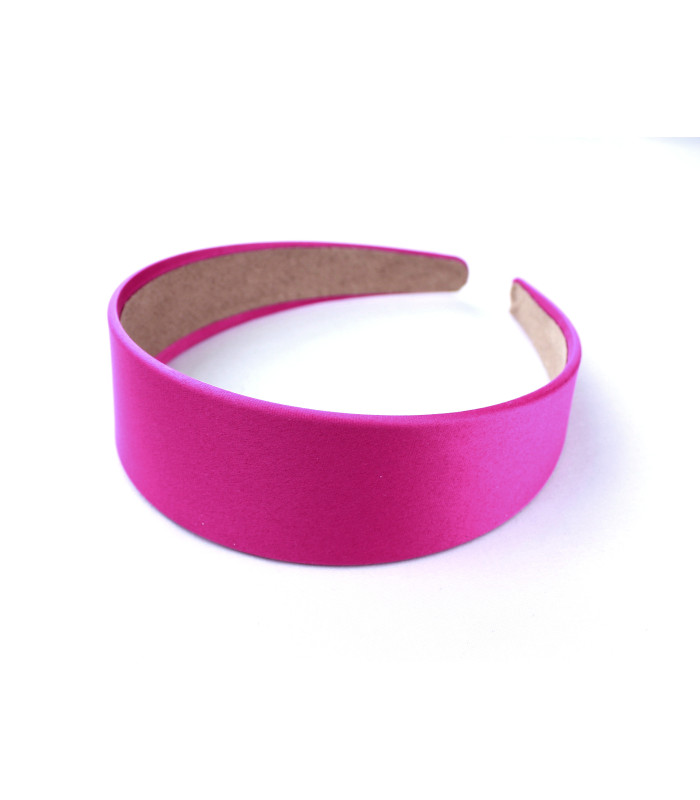 SATIN HEADBAND 4 CM WIDTH