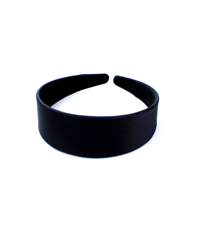 SATIN HEADBAND 4 CM WIDTH