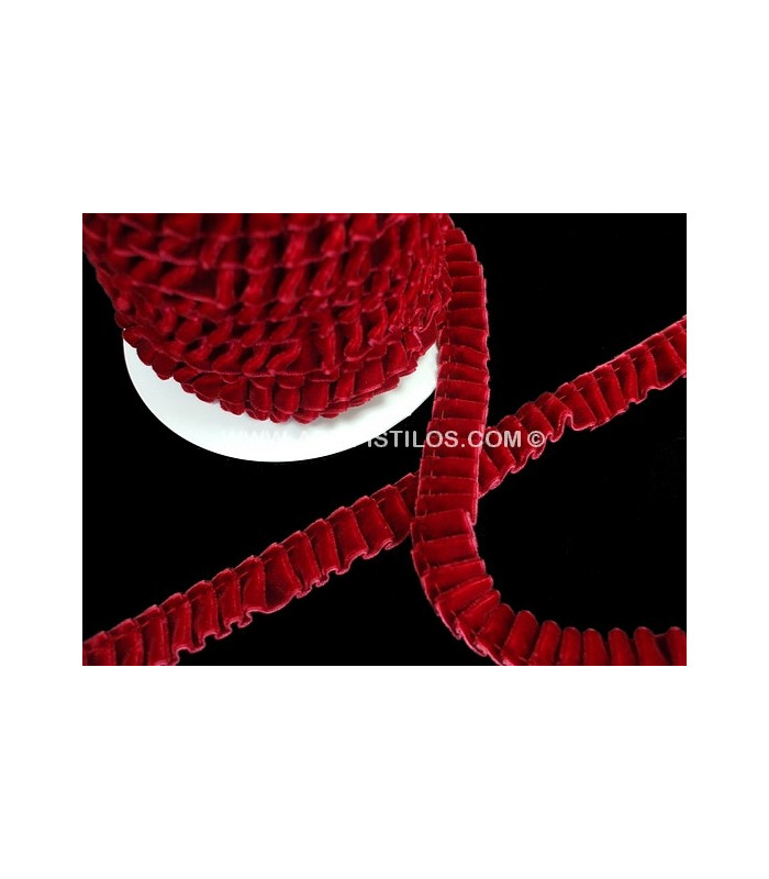 RUCHED VELVET 16 MM.