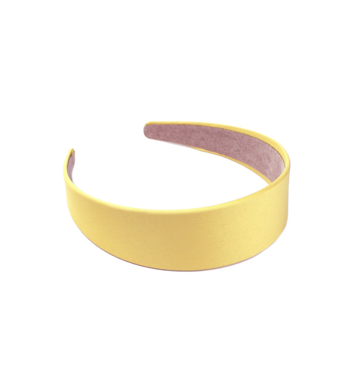 DIADEMA DE RASO 4 CM