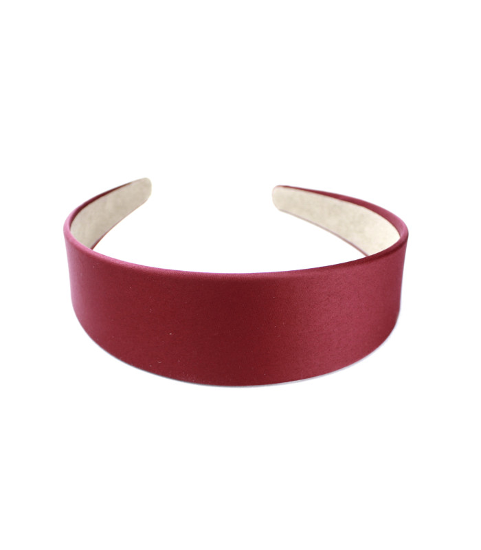 DIADEMA DE RASO 4 CM