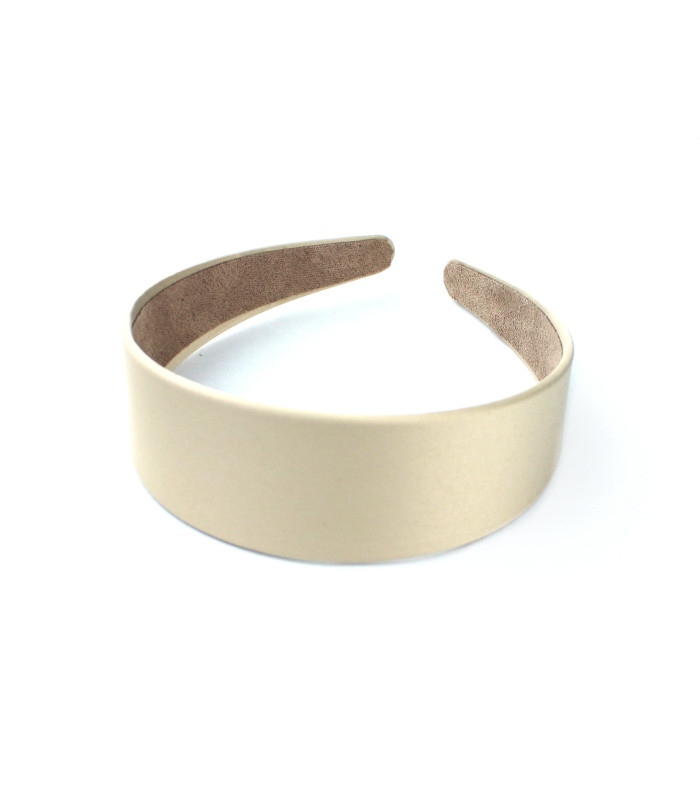 SATIN HEADBAND 4 CM WIDTH