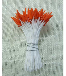 Pistilo Punta De Lanza Naranja 8 Cms. De Alto. Cabeza 1 Cm. X 3 Mm. - colores para