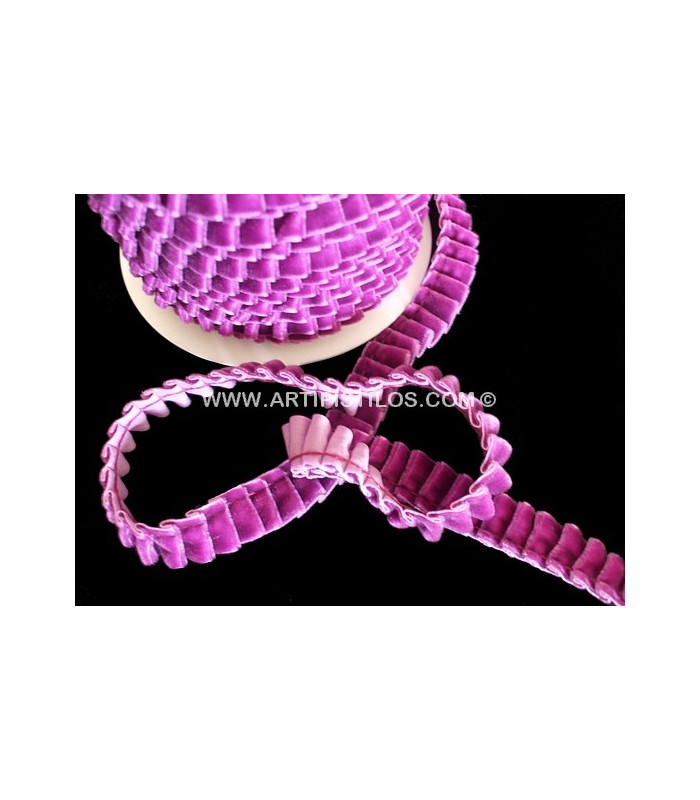 RUCHED VELVET 16 MM.