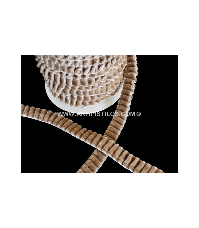 RUCHED VELVET 16 MM.