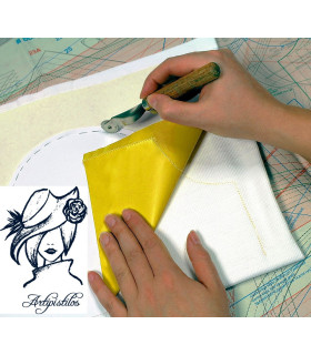 Papel Vegetal De Costureiras Branco