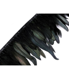 Rooster feather fringe 15cm - 19cm / 25 cms.