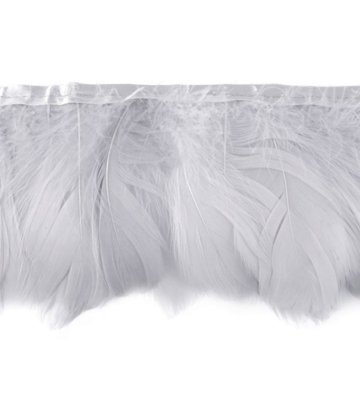 GOOSE FEATHER FRINGE 8 - 15 cm