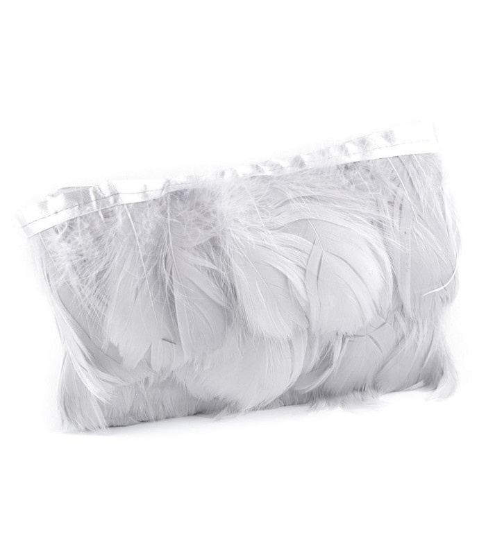 GOOSE FEATHER FRINGE 8 - 15 cm