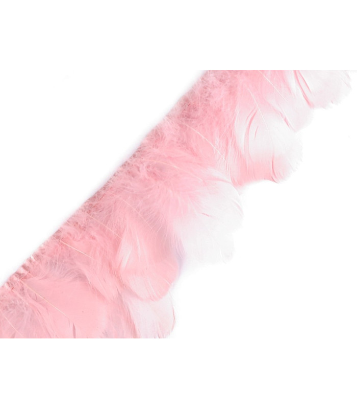 GOOSE FEATHER FRINGE 8 - 15 cm
