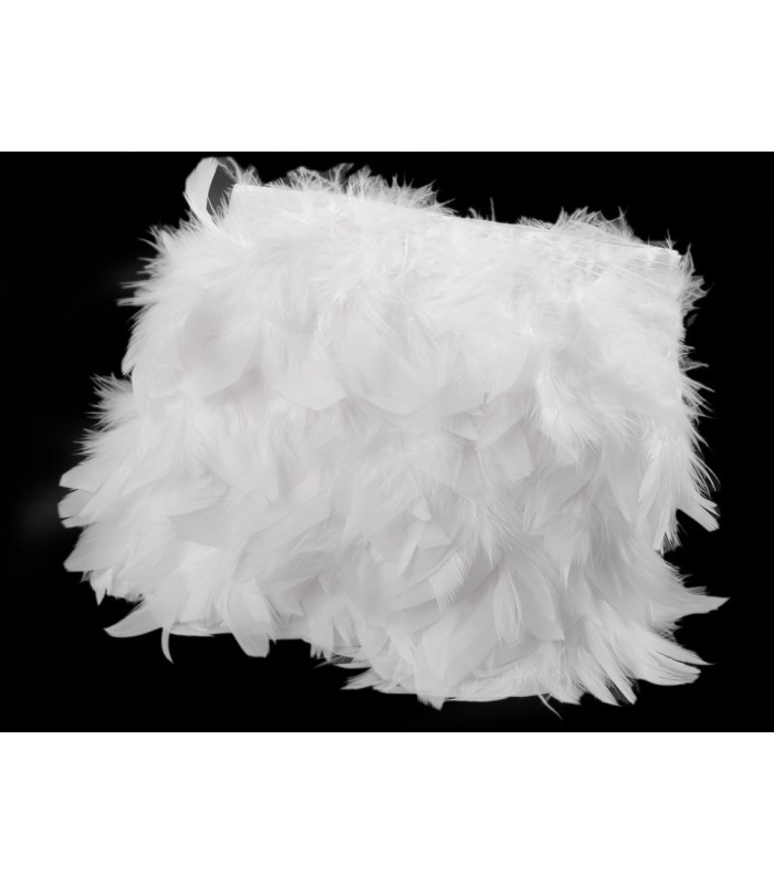 FLECO DE PLUMA DE PAVO 25 cm