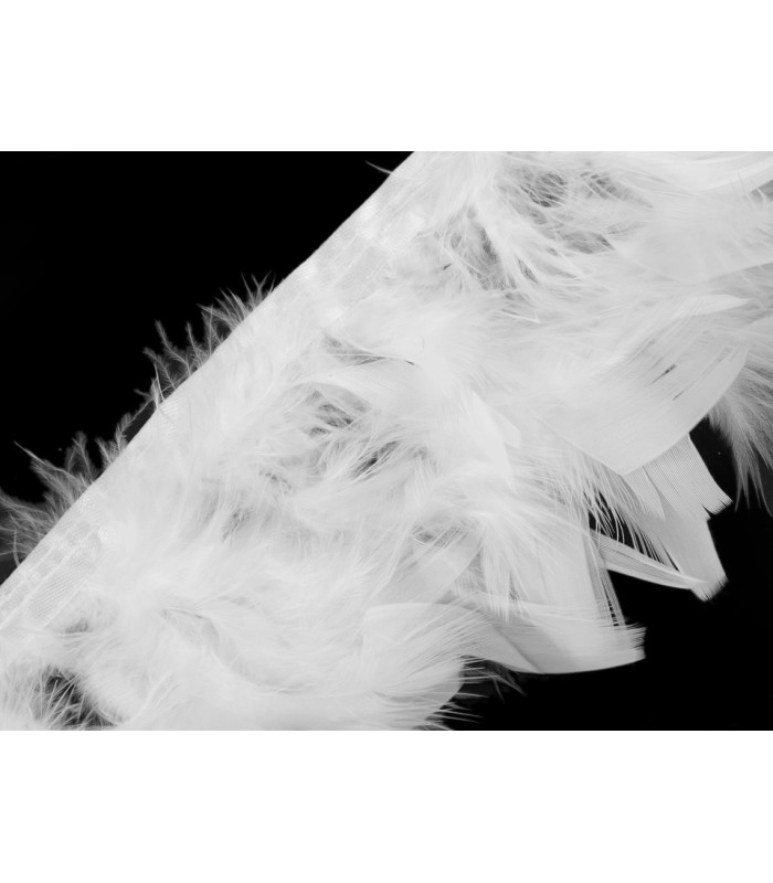 FLECO DE PLUMA DE PAVO 25 cm