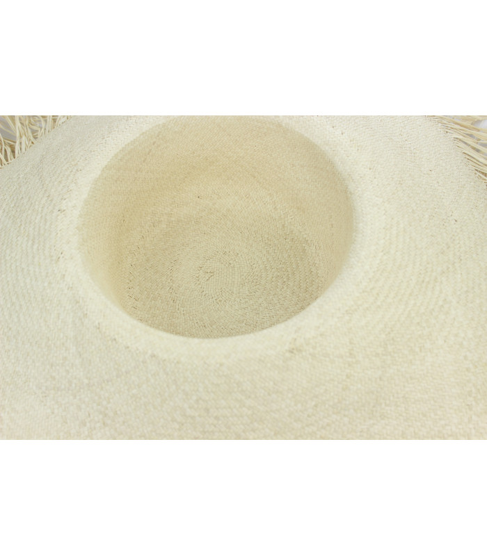 CAPELINE "ASTERIA" DE NATURAL RAFFIA 50 CM