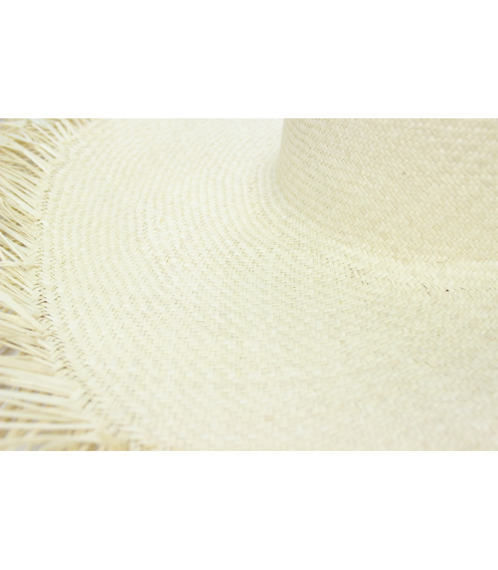 CAPELINE "ASTERIA" DE NATURAL RAFFIA 50 CM