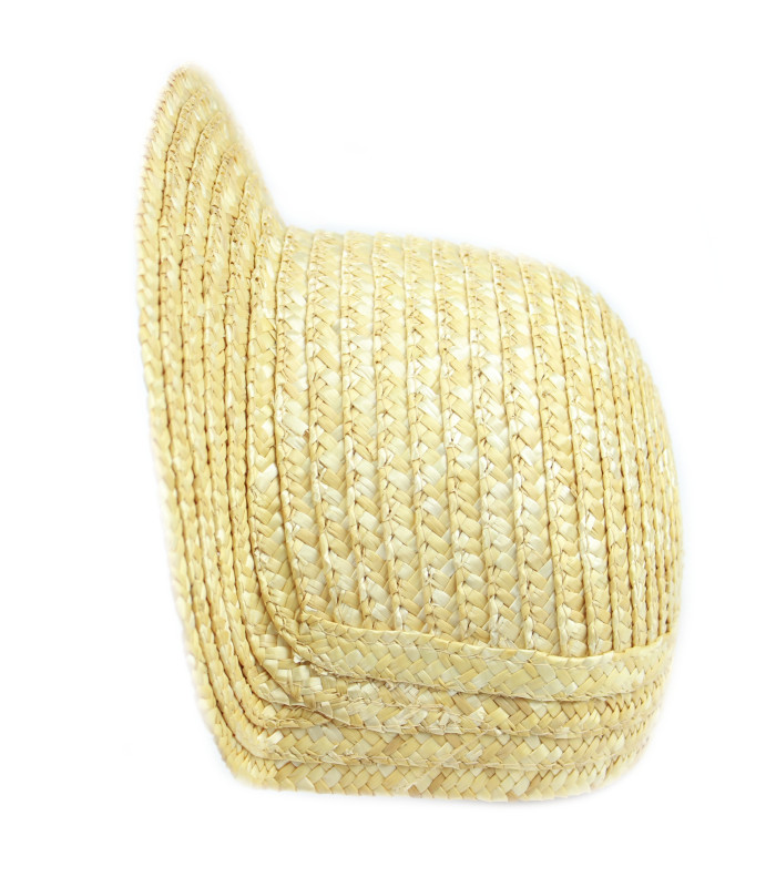 NATURAL STRAW HOOD "MANISERO"