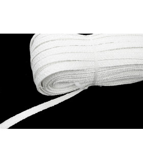 Raffia Braids 9 Mm. Blanco 1 Metro De Largo X 9 Mm. De Ancho - colores para