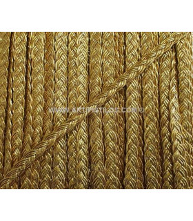 METALLIC BRAIDED 8 MM.