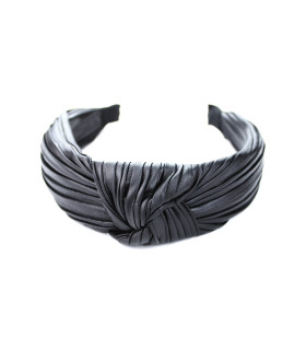Headband With Knot "florence" Black