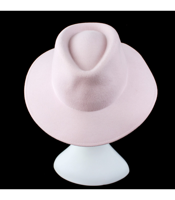 Lady's waterproof felt hat - Self-adjusting