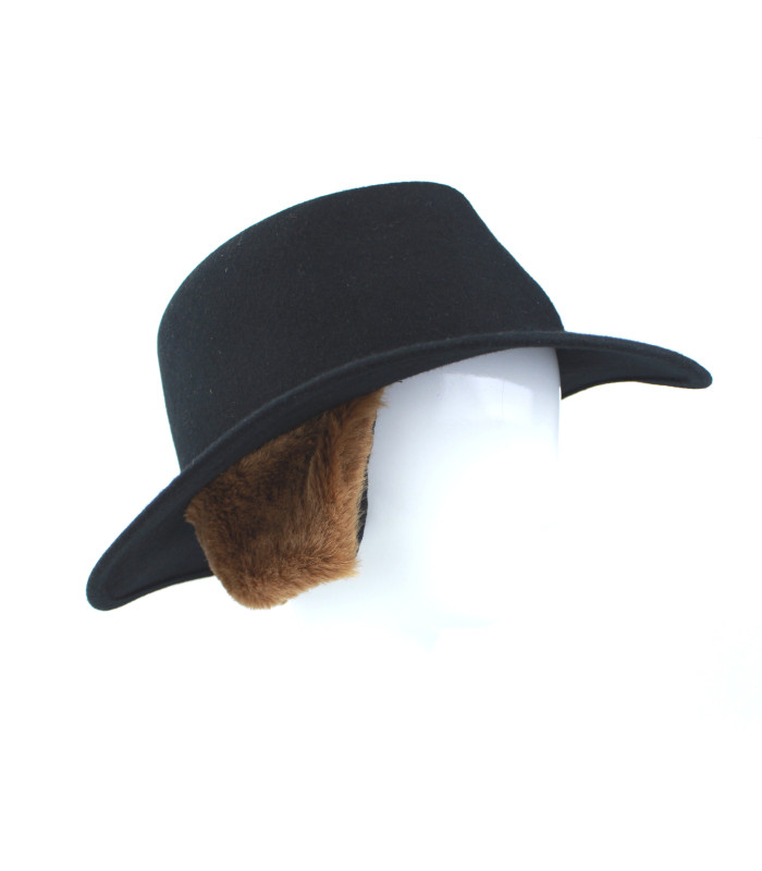 Lady's waterproof felt hat - Self-adjusting