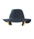 Lady's waterproof felt hat - Self-adjusting
