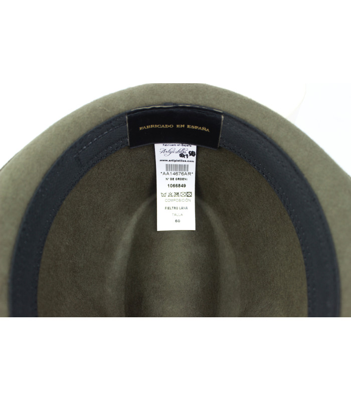 MEN'S HAT "MILAN" - 100% WOOL