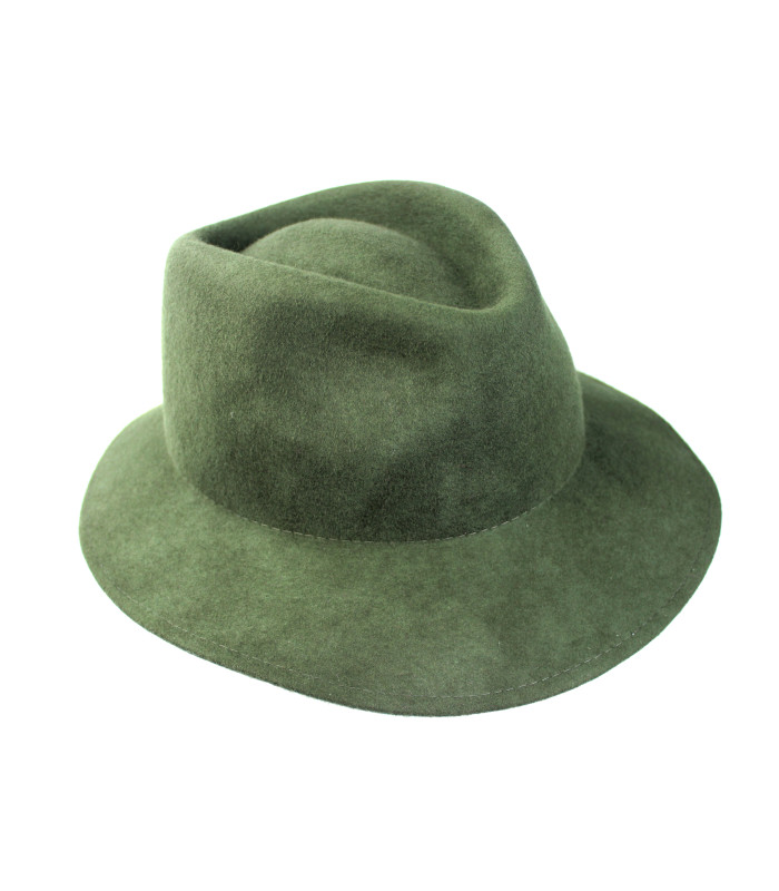 WOMEN'S FELT HAT - 100% WOOL - UNDEFORMABLE