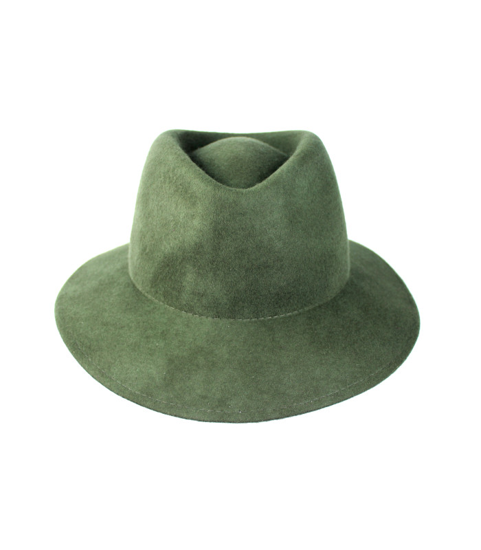 WOMEN'S FELT HAT - 100% WOOL - UNDEFORMABLE