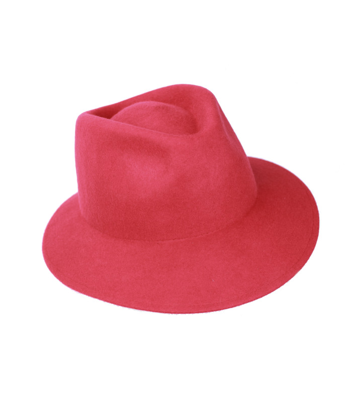WOMEN'S FELT HAT - 100% WOOL - UNDEFORMABLE
