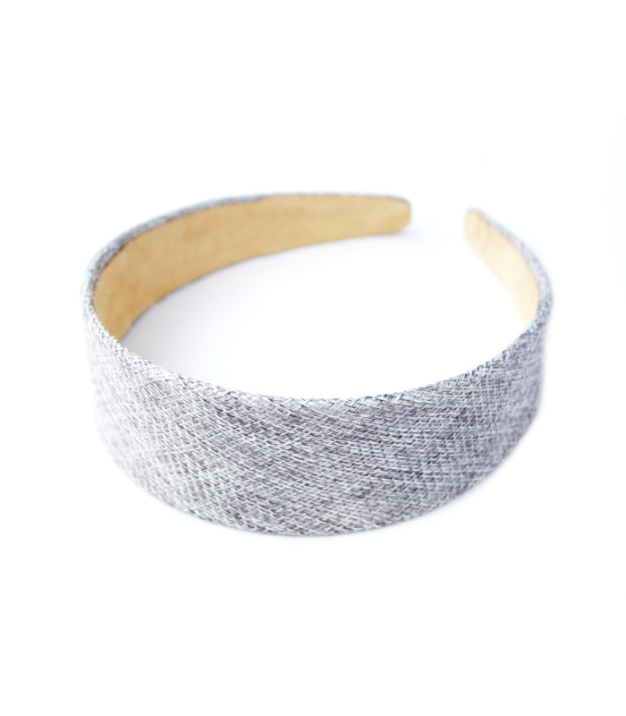 DIADEMA DECORATIVA DE YUTE 4 CM