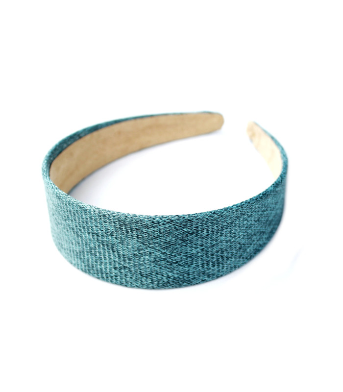 DIADEMA DECORATIVA DE YUTE 4 CM