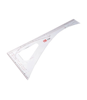 Régua Da Costureira Prym - Comprimento 60 Cm Trasnparente - plástico transparente