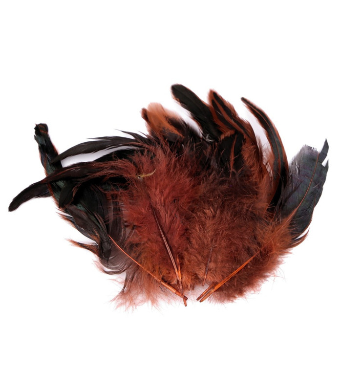 FEATHER ROOSTER BAG 10-17 CMS.