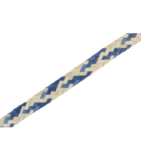 Buri Braided Bias 1 Mt. X 2 Cms. Negro/azul - tocados para