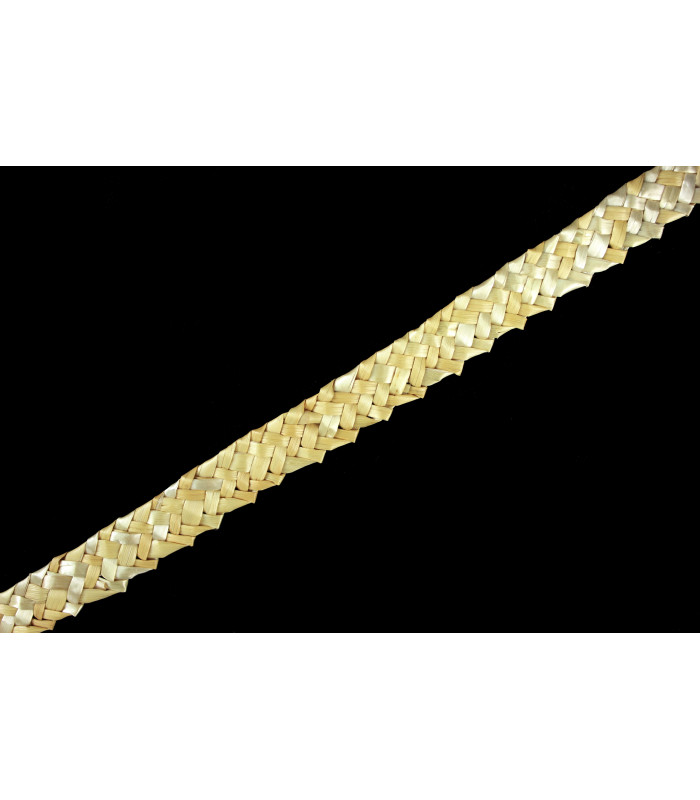 FITA DE PALHA TRANÇADA NATURAL"POMPIDOU" 23mm